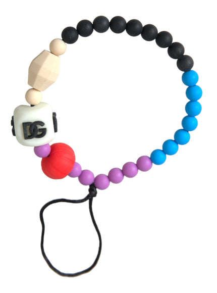 a beaded bracelet with a pacifier on it