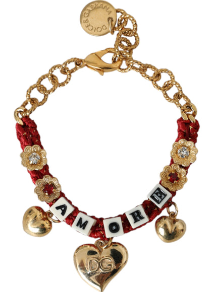 a bracelet with charms and charms on it