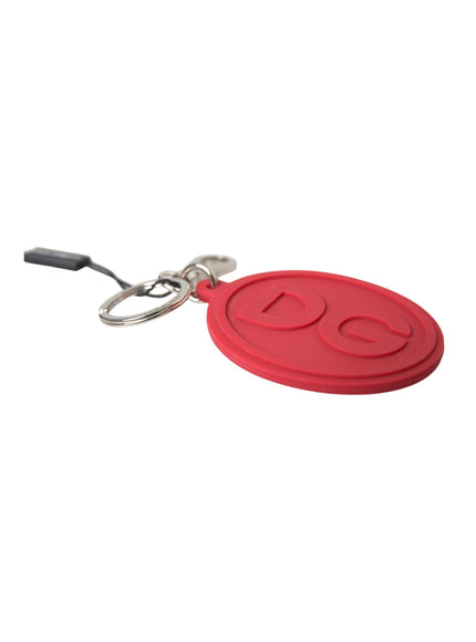 a red keychain with the number 60 on it