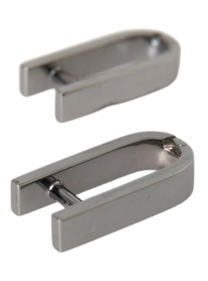 Dolce & Gabbana silver plated brass cufflinks