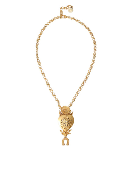 Dolce & Gabbana necklace with sacred heart charm