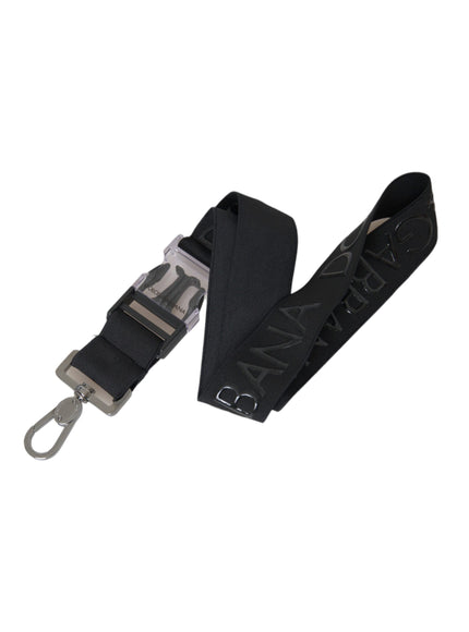 Dolce & Gabbana black logo print shoulder strap