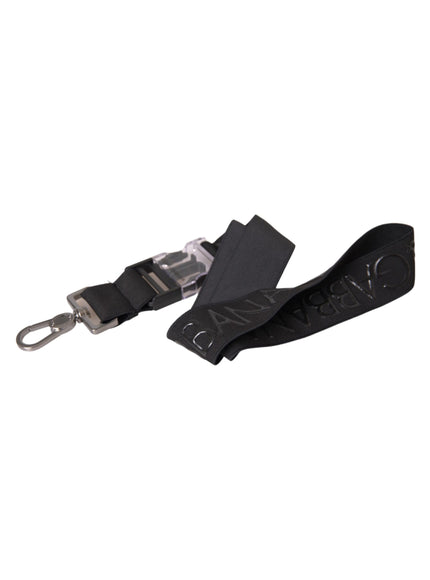 Black polyester Dolce & Gabbana bag strap