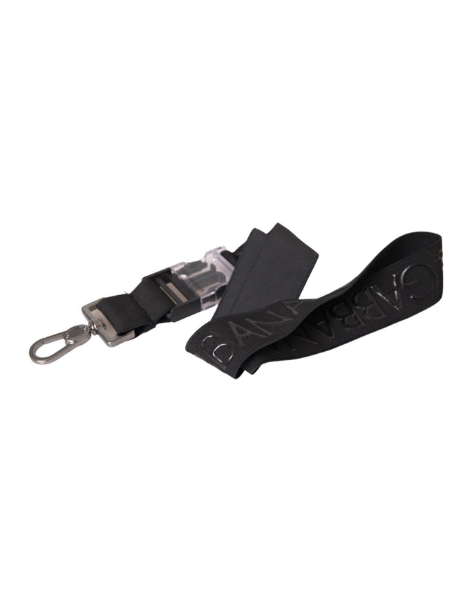 Black polyester Dolce & Gabbana bag strap