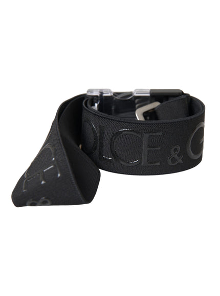 Rolled Dolce & Gabbana black logo strap