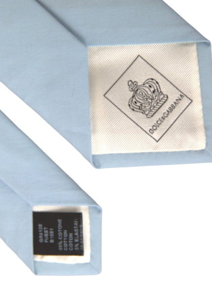 Dolce & Gabbana tie label and logo close-up