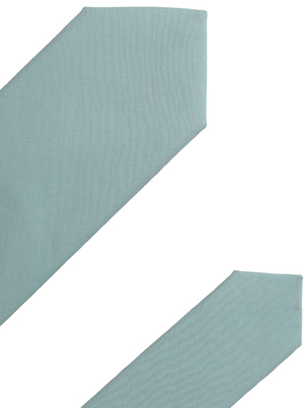 Detail of mint green Dolce & Gabbana tie ends