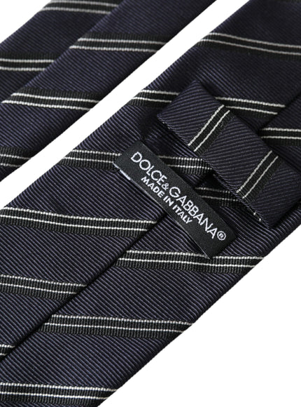 Dolce & Gabbana tie with brand label visible