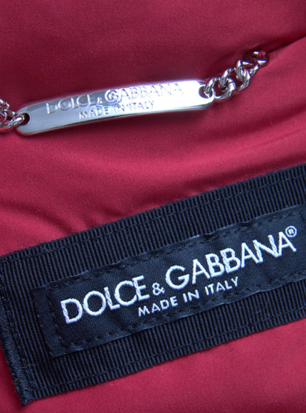 Dolce & Gabbana label inside puffer jacket