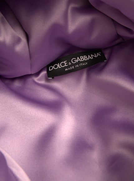 Dolce & Gabbana label inside puffer jacket