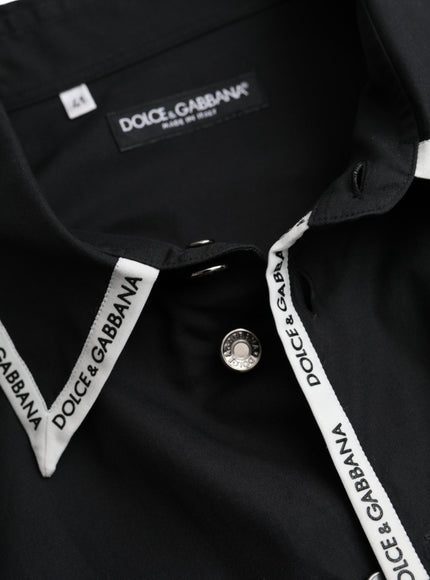 Dolce & Gabbana shirt collar and button detail