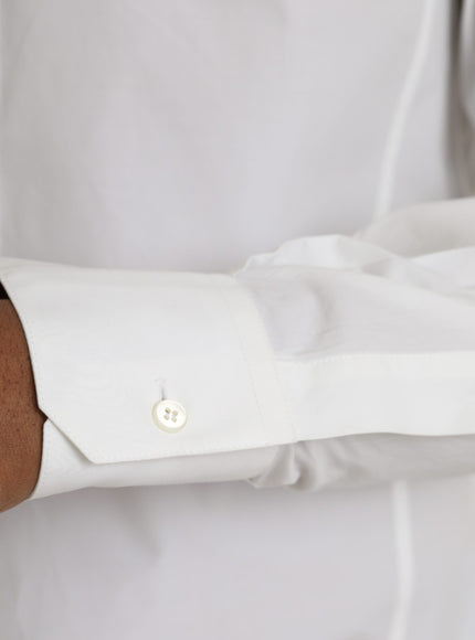 Close-up of Dolce & Gabbana shirt cuff and button