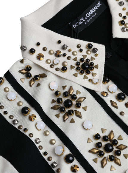 Dolce & Gabbana shirt collar with embellishments