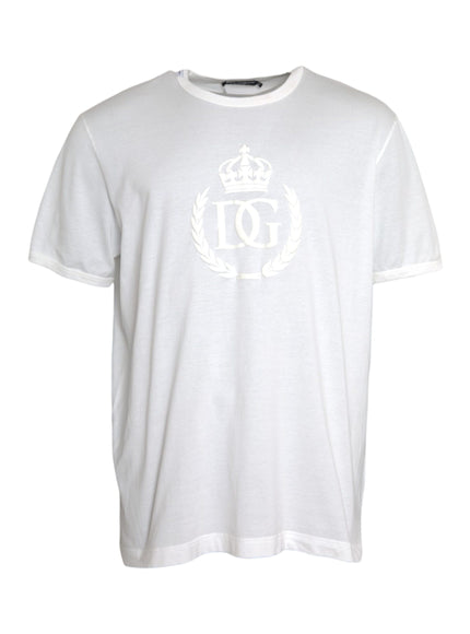 a white t - shirt with a crown on it