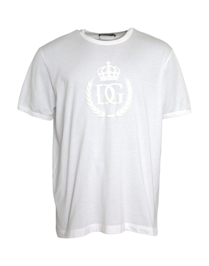 a white t - shirt with a crown on it