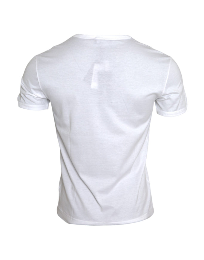 Dolce & Gabbana white logo t-shirt back view