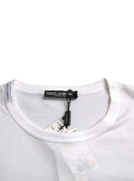 Dolce & Gabbana t-shirt neckline with tags