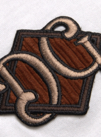 Close-up of Dolce & Gabbana logo embroidery