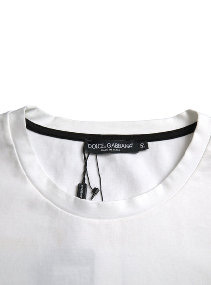 Dolce & Gabbana t-shirt close-up of neckline and label