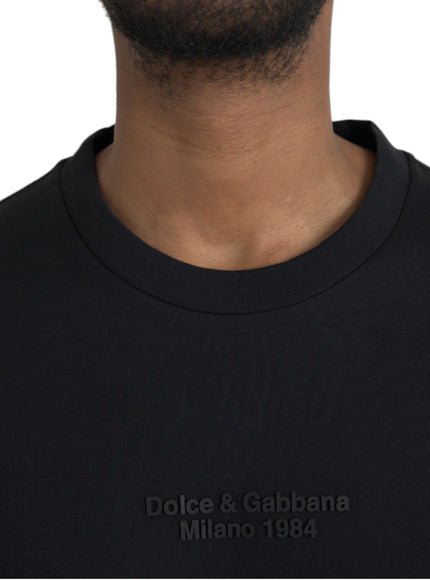 Close-up of Dolce & Gabbana t-shirt collar