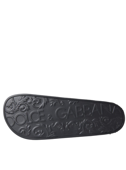 Sole of Dolce & Gabbana sandal with embossed logo