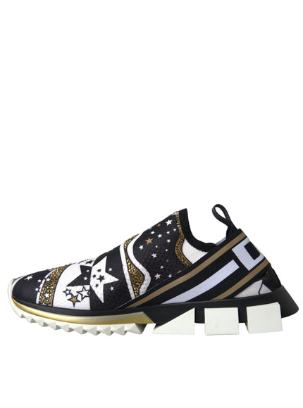 Opposite side view of Dolce & Gabbana comet star sneakers