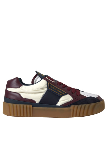 Dolce & Gabbana multicolor leather sneaker side view