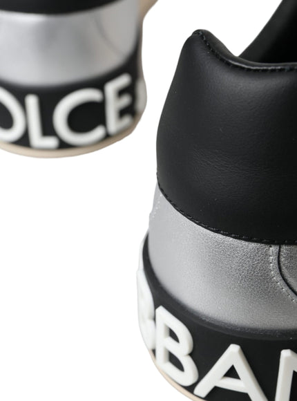 Close-up of Dolce & Gabbana sneaker heel detail