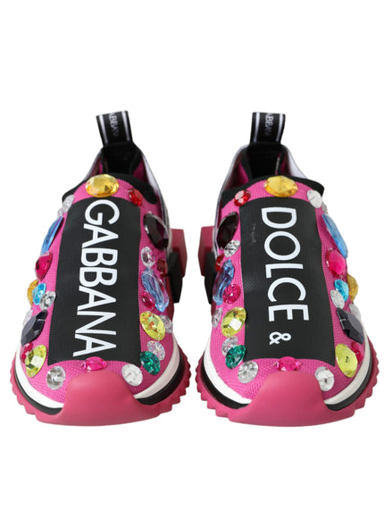 a pair of shoes with a name tag on them