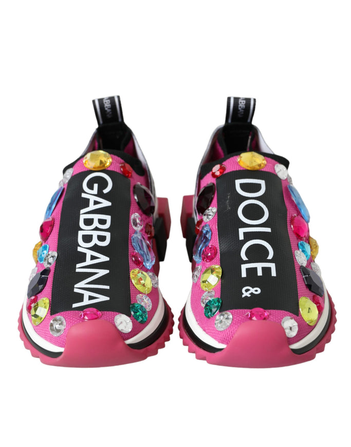 a pair of shoes with a name tag on them