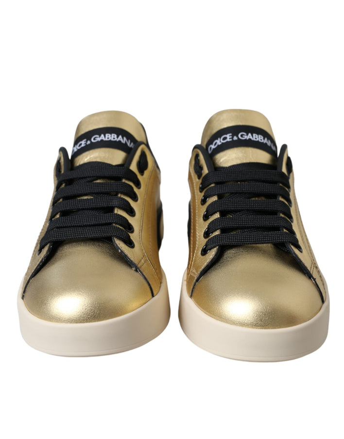 Dolce & Gabbana Women's Portofino Leather Sneakers