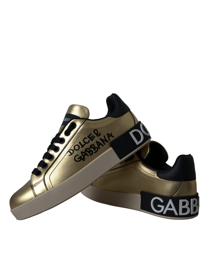 Dolce & Gabbana Women's Portofino Leather Sneakers