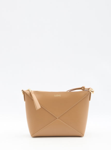 Loewe Pochette Puzzle Fold QT Brown