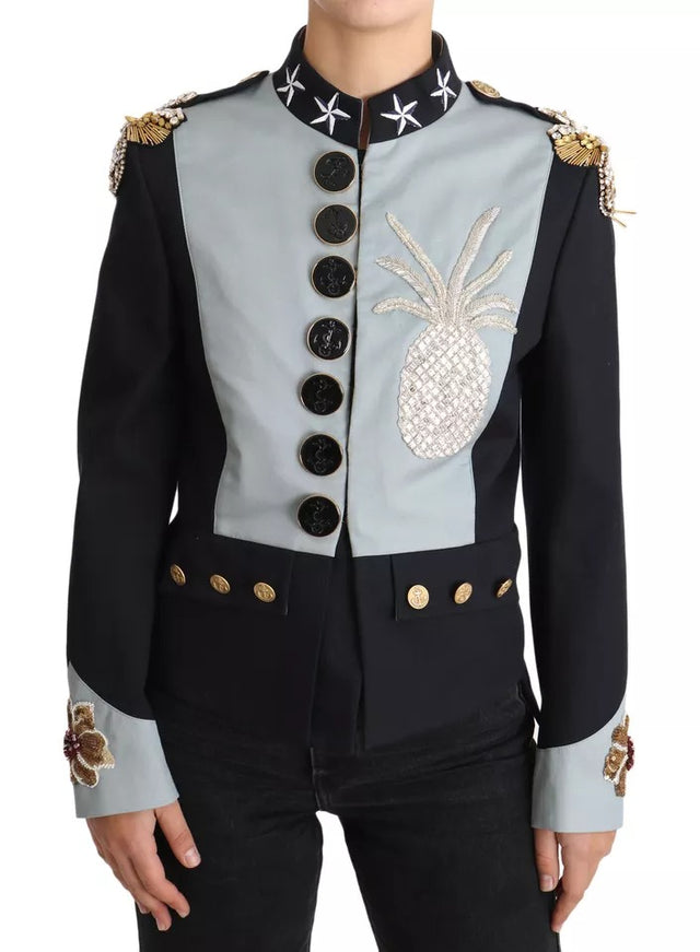 Dolce & Gabbana jacket with crystal embellishments front view