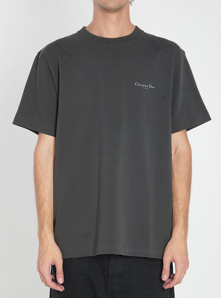 Dior Homme Christian Dior Lily Of The Valley T-shirt Black
