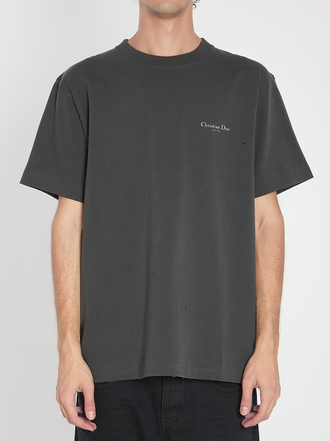 Dior Homme Christian Dior Lily Of The Valley T-shirt Black