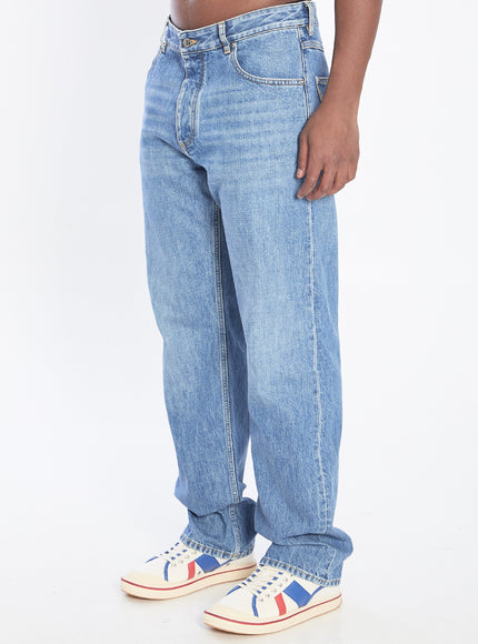 Bottega Veneta Straight-leg Jeans In Vintage Indigo