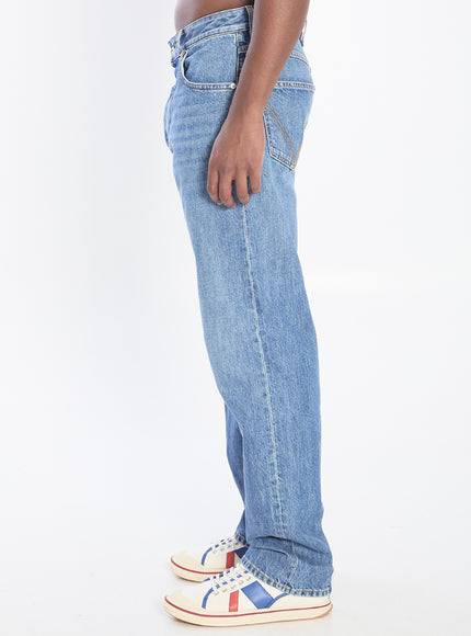 Bottega Veneta Straight-leg Jeans In Vintage Indigo