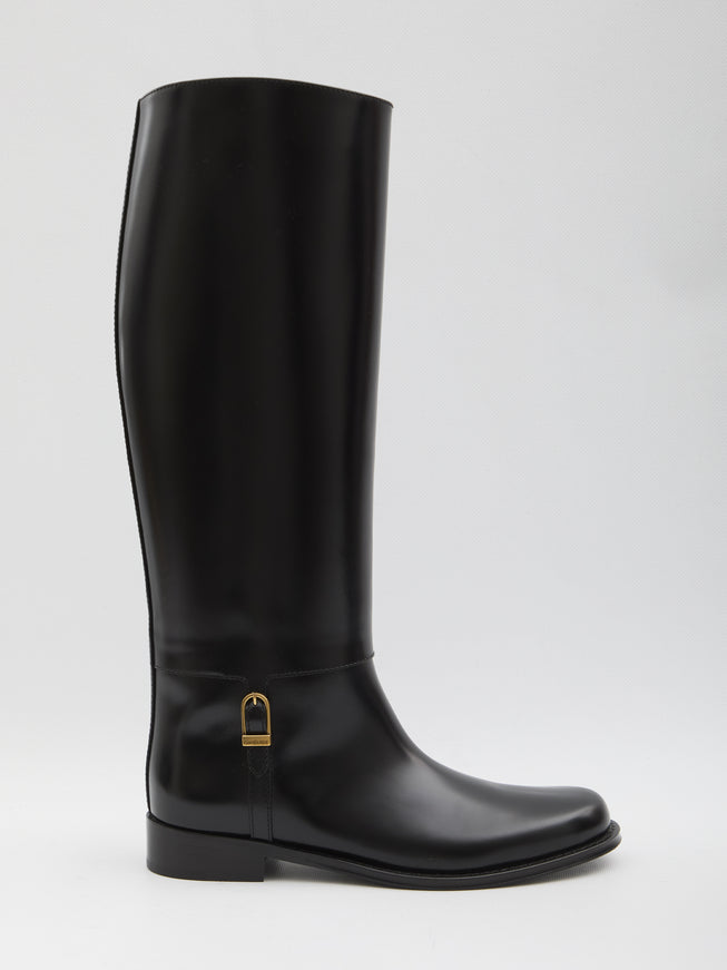Saint Laurent Julia Boots Black