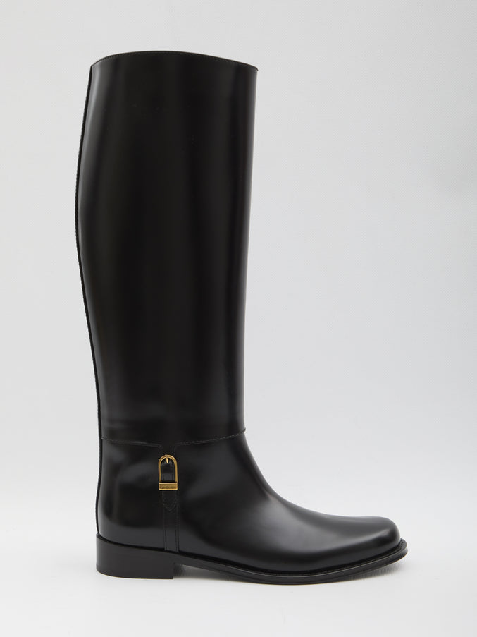 Saint Laurent Julia Boots Black