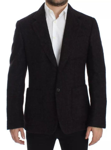 Dolce & Gabbana Alpaca Two Button Jacket