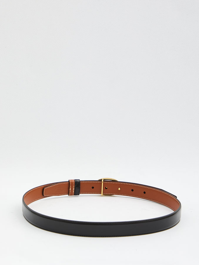 Celine Triomphe Reversible Belt