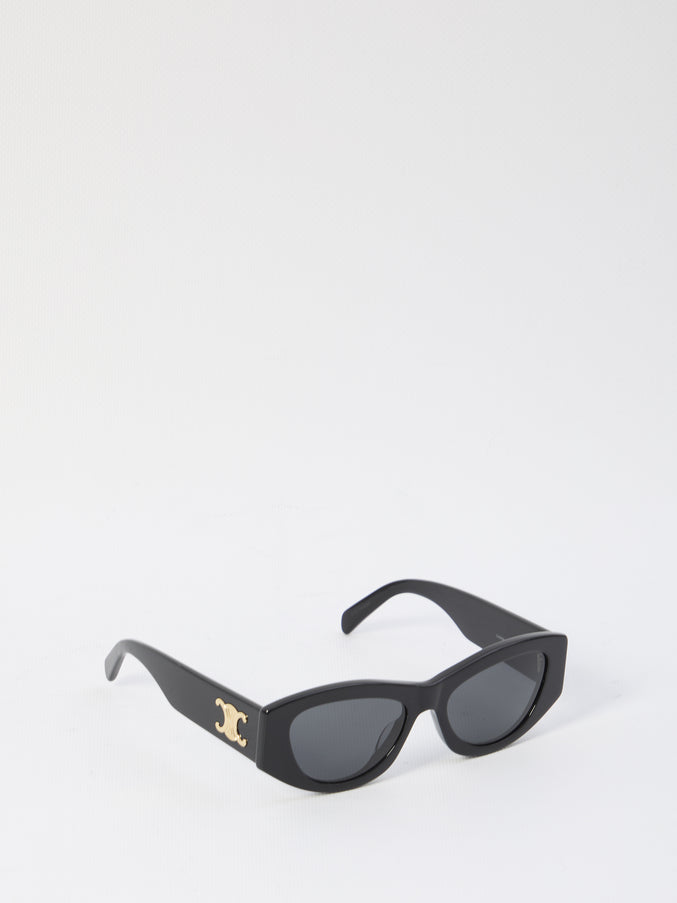 Celine Triomphe 15 Black QT Black