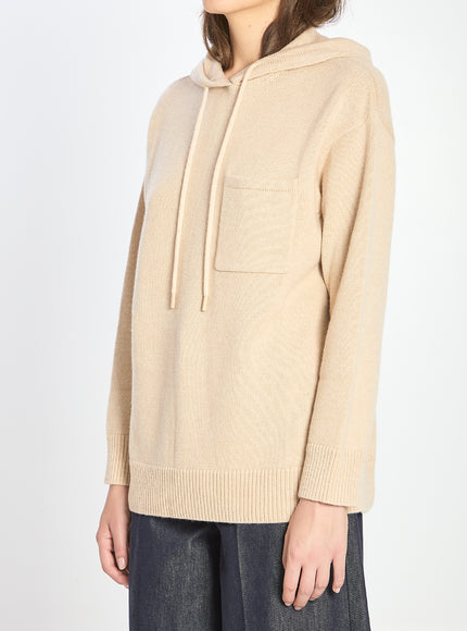 Max Mara Sweatshirt In Wool And Cashmere