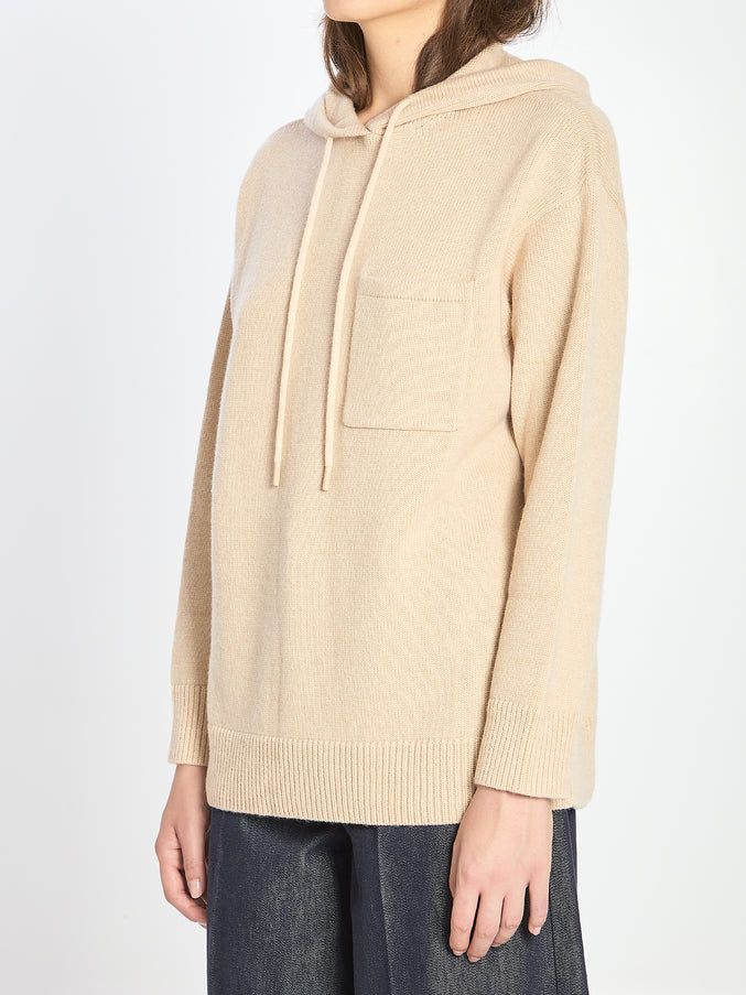 Max Mara Sweatshirt In Wool And Cashmere