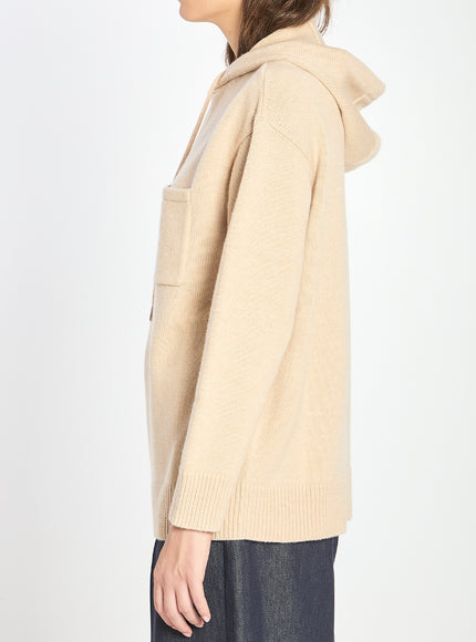 Max Mara Sweatshirt In Wool And Cashmere