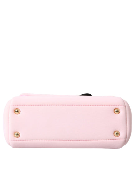 Dolce & Gabbana Sicily Bag In Pink Neoprene