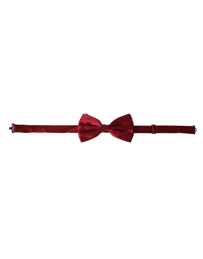 Dolce & Gabbana Red Adjustable Bow Tie