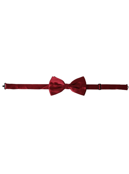 Dolce & Gabbana Red Adjustable Bow Tie