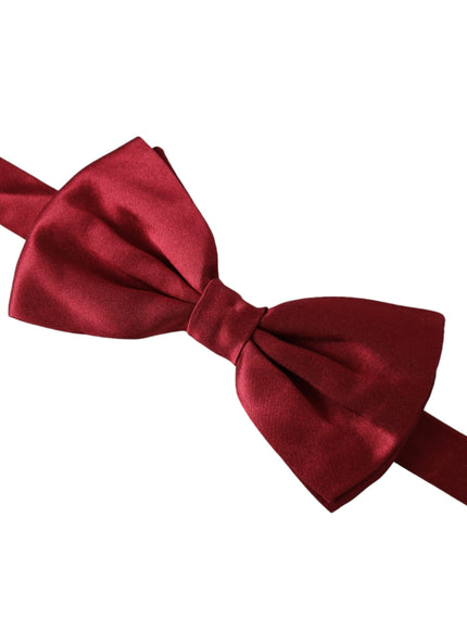 Dolce & Gabbana Red Adjustable Bow Tie